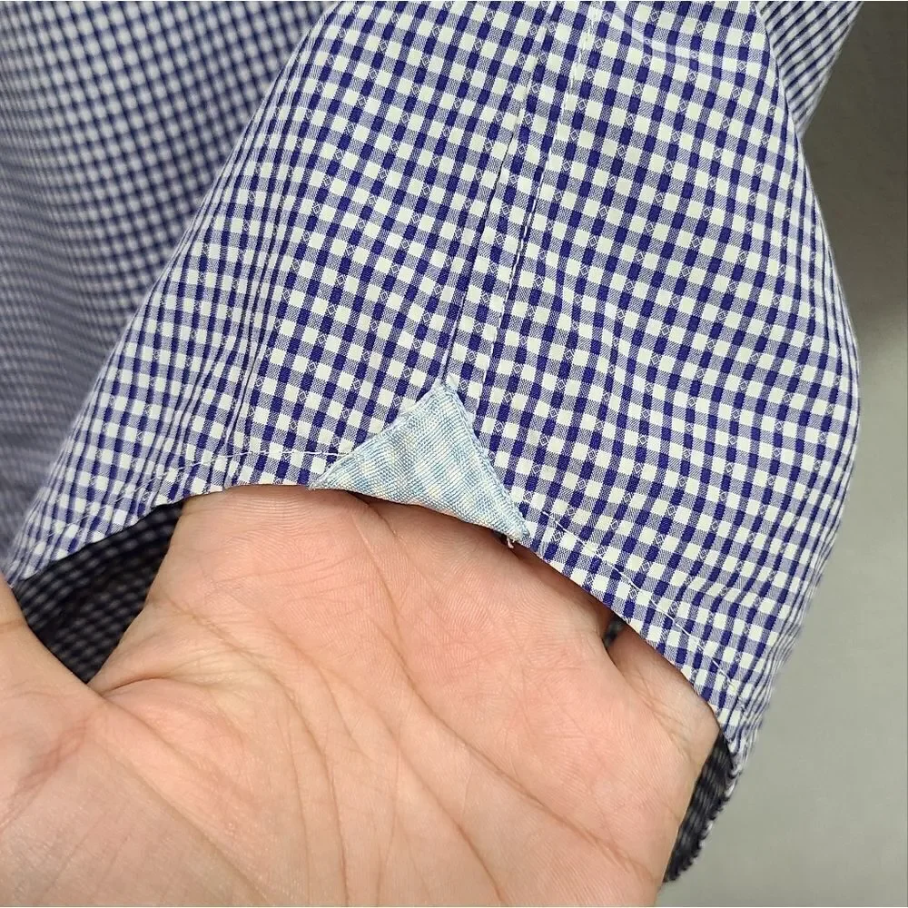 Banana‎ Republic Supima Cotton Button Down Blue Shirt Size Small